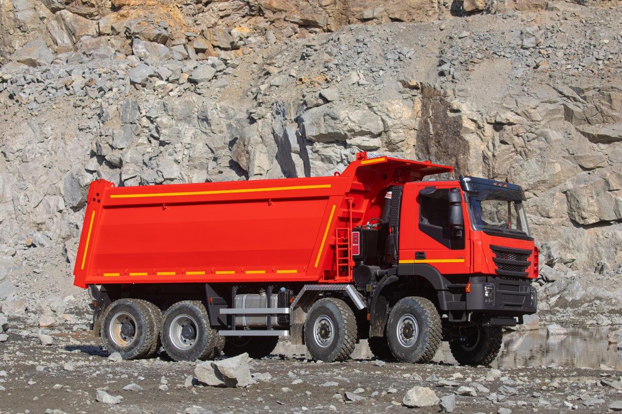 Строительный самосвал АМТ N.V. 752900 / 8x8 (задаток)
