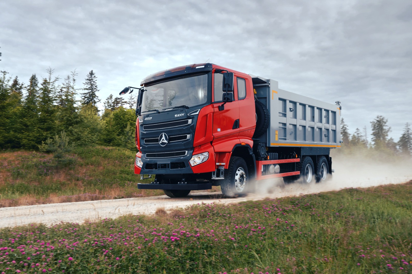 Строительный самосвал SANY SYZ320C-8S(V) (задаток)